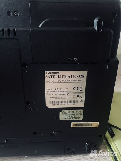 Ноутбук Toshiba