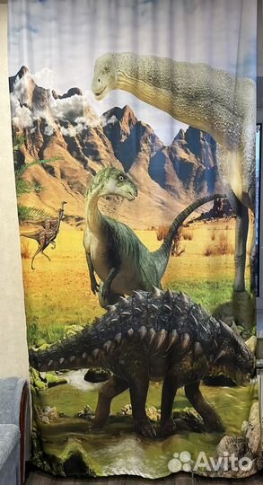 Фотошторы динозавры