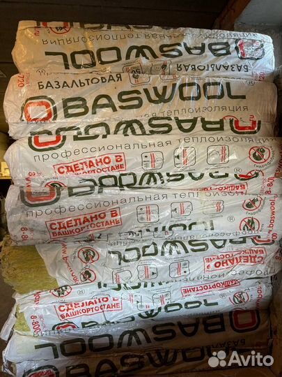 Утеплитель из минваты baswool light - 35 (нг)