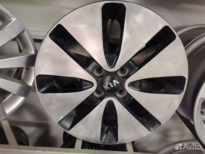 Оригинальные диски киа рио r 16 4x100