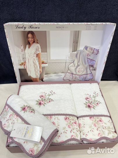 Полотенца lady roses.Размеры 70*140/50*100 / 30*50