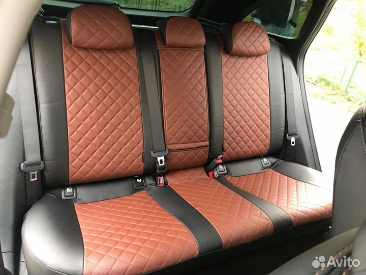 Чехлы на сиденья Киа Сид 3 Универсал из Экокожи