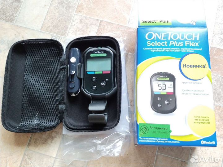One touch select plus flex глюкометр