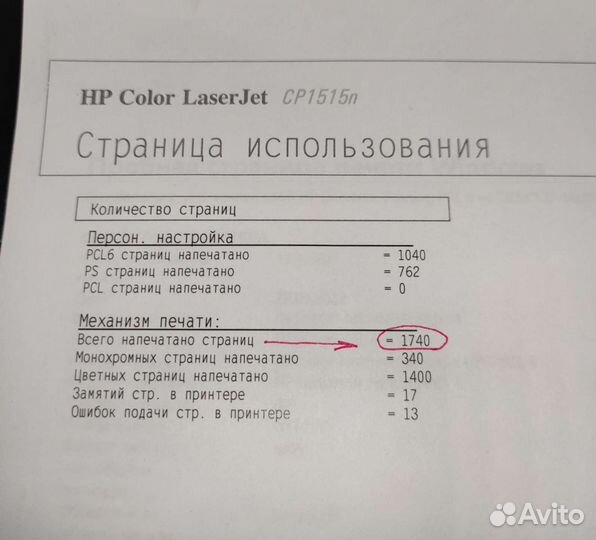 Цветной лазерный принтер hp cp1515n