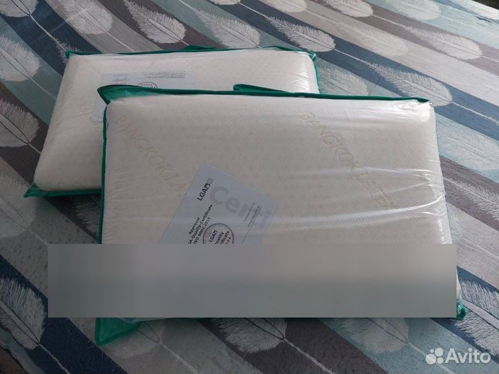 Продам две подушки из латекса