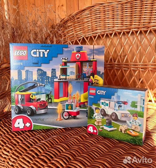 Конструктор lego City Ветеринарный фургон