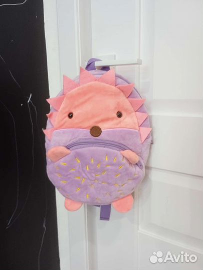 Рюкзак для девочки плюшевый