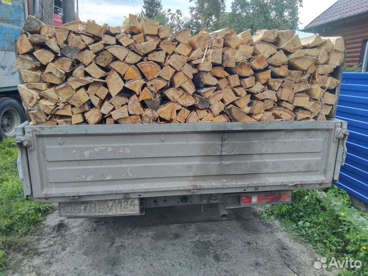 Дрова березовые колотые
