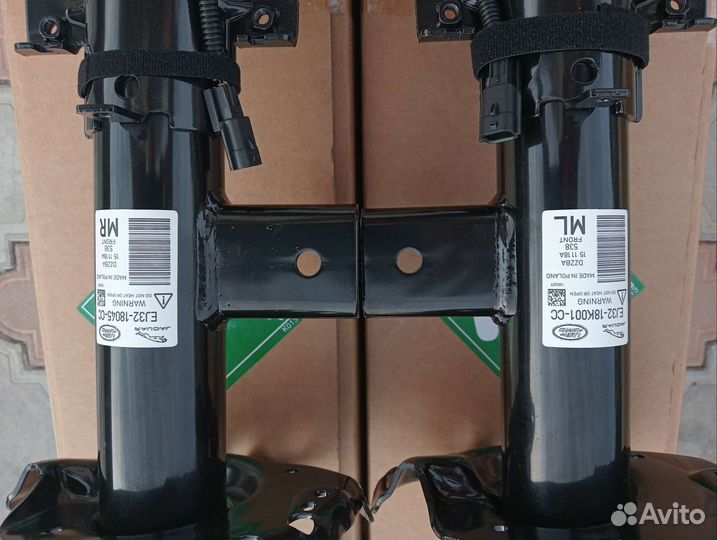 Амортизаторы передние и задние Range Rover Evoque