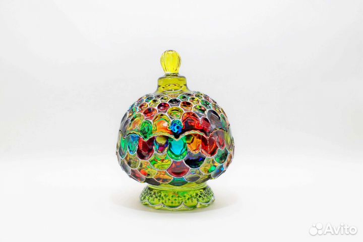 Сахарница ваза с крышкой.Подарок