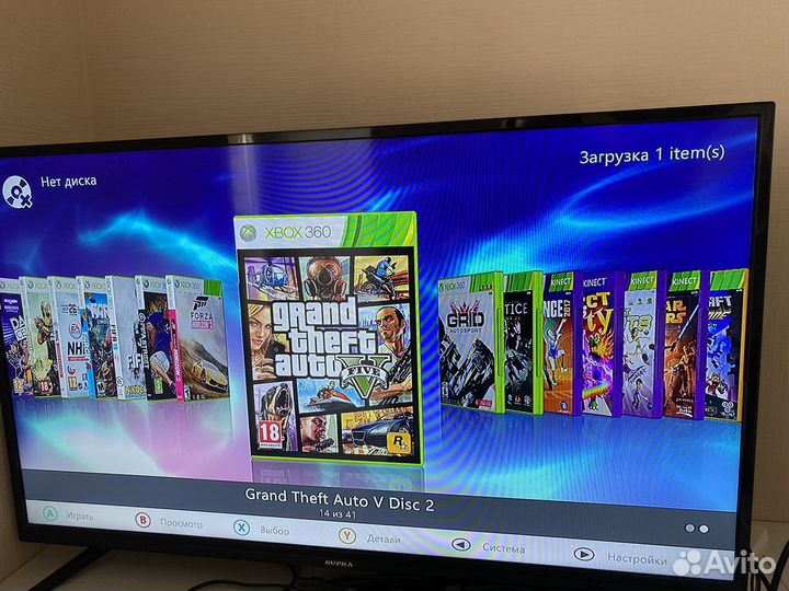 Xbox 360 slim 250 gb+ 40 игр