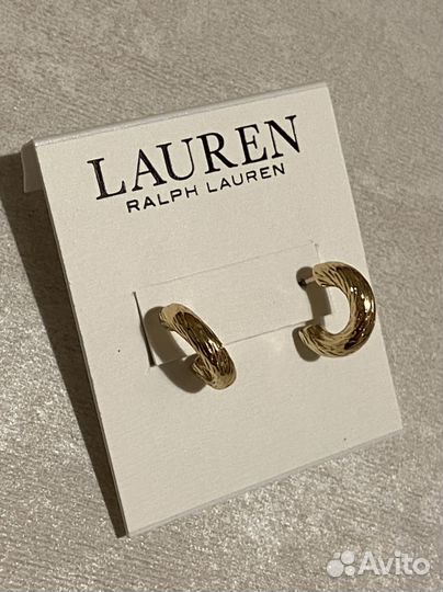 Новын серьги Ralph Lauren оригинал