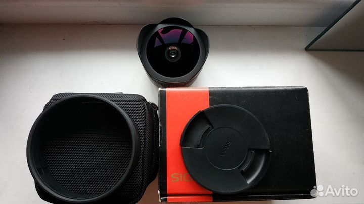 Обьектив Sigma 15mm f/2.8 EX DG Canon рыбий глаз