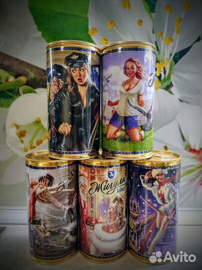 Пивные банки Жигули