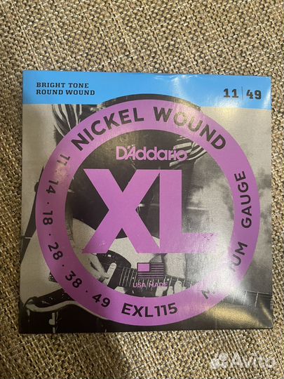 Струны daddario 11-49