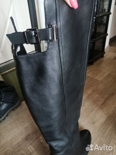 Сапоги натуральная кожа 39 размер