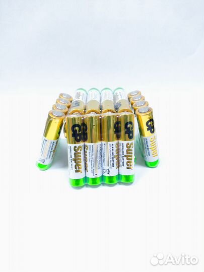 Батарейки GP AAA LR03 Super Alkaline