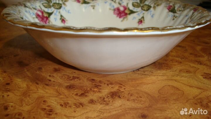 Фарфоровый салатник. Фарфор. d17 см. Польша