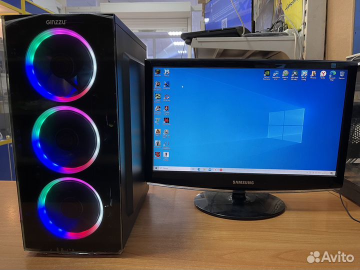 Игровой пк Core i5-10400F / RTX 3050 +16 игр