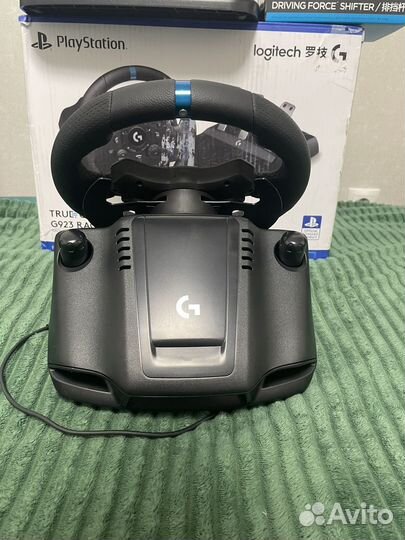 Игровой руль Logitech g923 + shifter новый