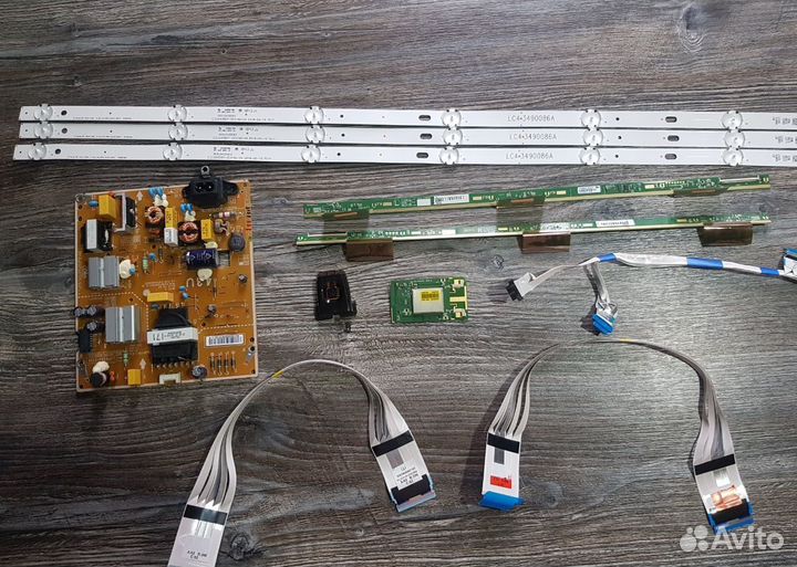 Запчасти для телевизора LG 43uk6450plc