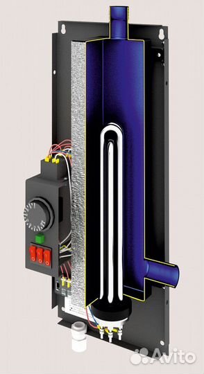 Электрический котёл отопления одноконтурный настен