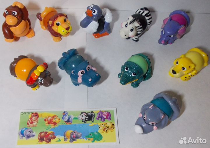 Игрушки из яиц Киндер и Подружка