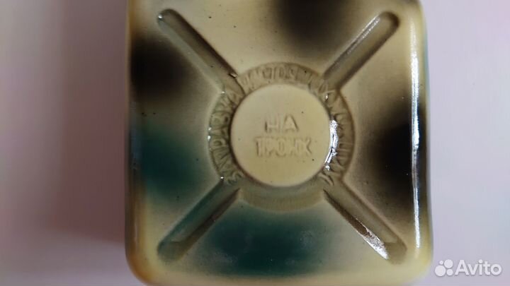 Новая фляжка канистра и стопки керамика комплект