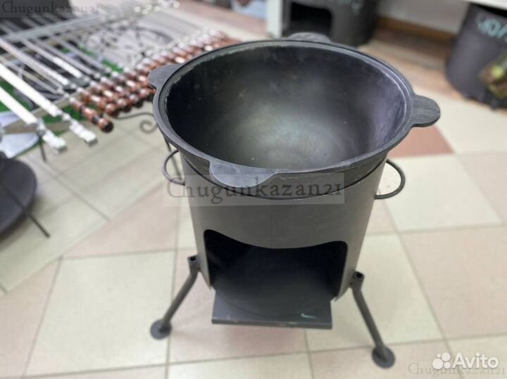 Казан чугунный