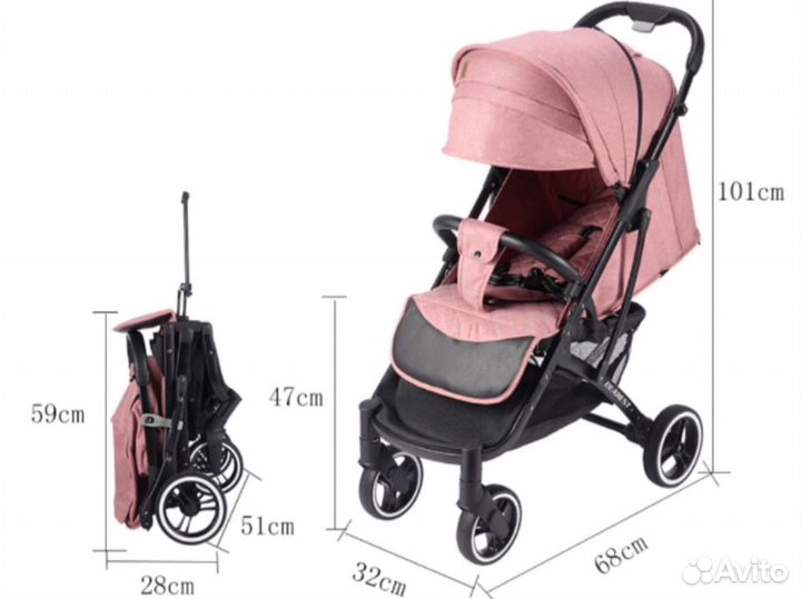 Прогулочная коляска dearest 818