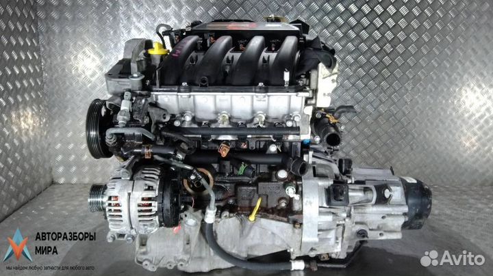 Двигатель Renault Megane рест. 2001 K4M708