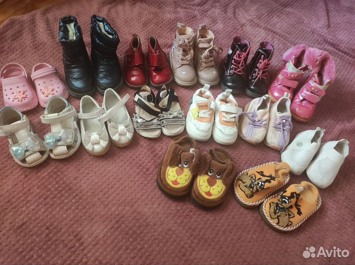 Обувь для девочки 2-3 года