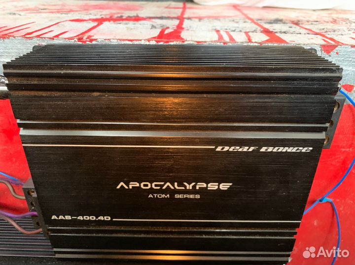 Усилитель Apocalypse AAP-400.4D Atom Plus