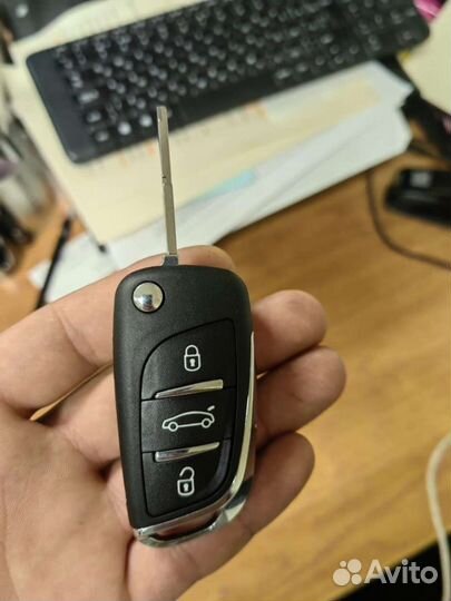 Корпус ключа Ситроен