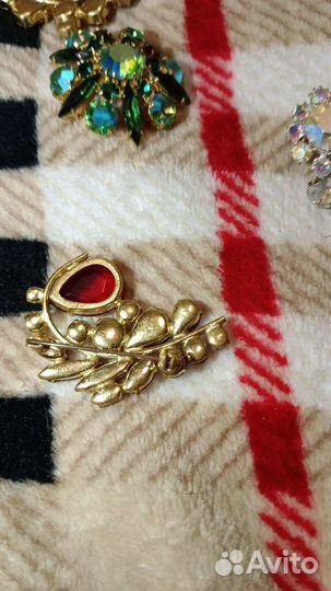 Винтажные броши Чехословакия, СССР