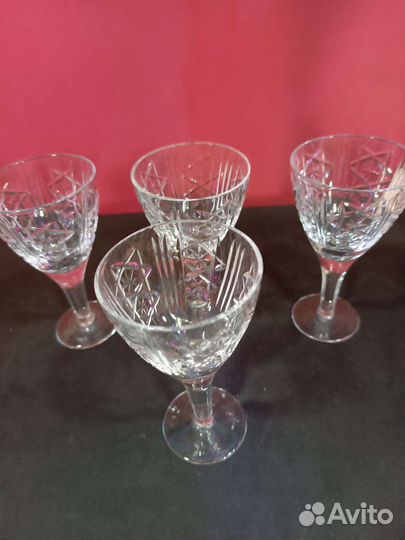 Хрустальные фужеры
