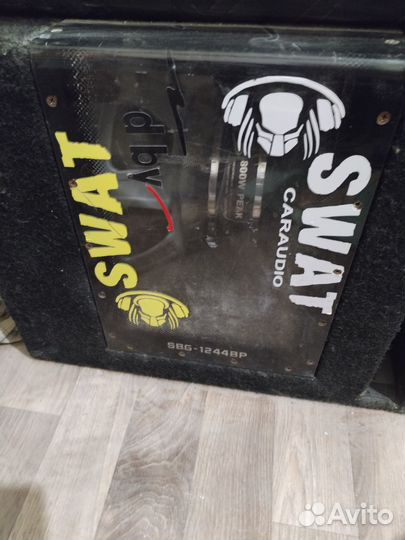 Автосабвуфер пассивный Alpine SBG-1224BP