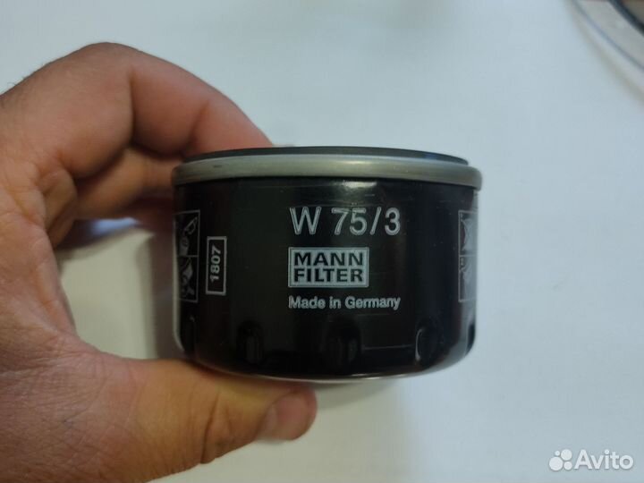 Фильтр масляный MAN W75/3
