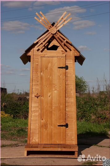 Дачный туалет с установкой KEY666