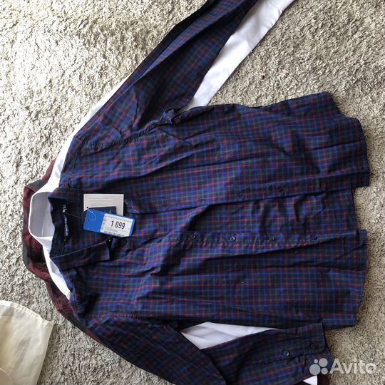 Пакет новых рубашек на мальчика 164