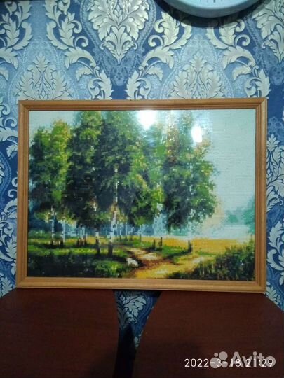 Картина из алмазной мозаики готовая