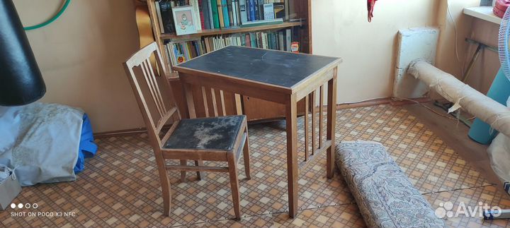 Стол и стул 1940-50 гг