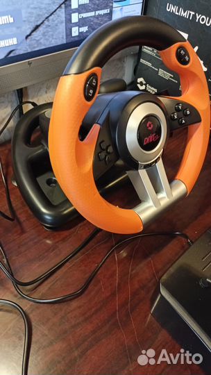 Игровой руль SpeedLink drift O.Z. Racing Wheel
