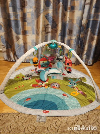 Развивающий коврик tiny love солнечная полянка