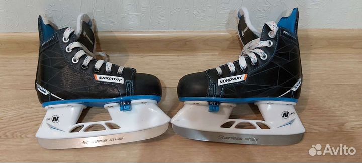 Коньки хоккейные детские размер 26-29