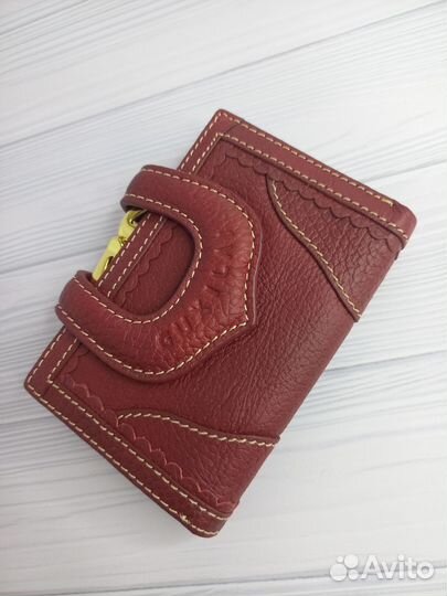Кошелек кожаный