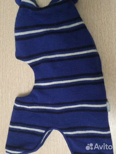 Шапка шлем Lenne зимняя шерсть утепленная 54 разме