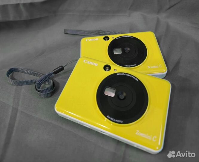 Полароид Canon Canon Zoemini C (желтый) 2 штуки