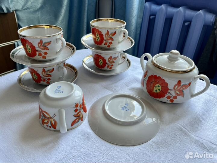 Сервиз Городницкий 11 предметов