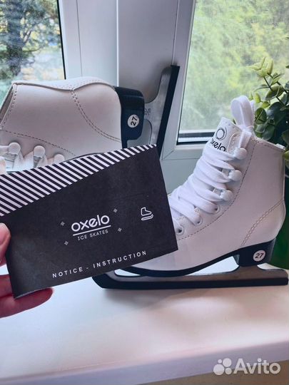 Коньки для девочки, 27/28 размер